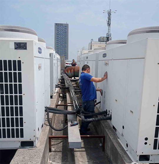 昌平中央空调制热和不制冷系统维修方法